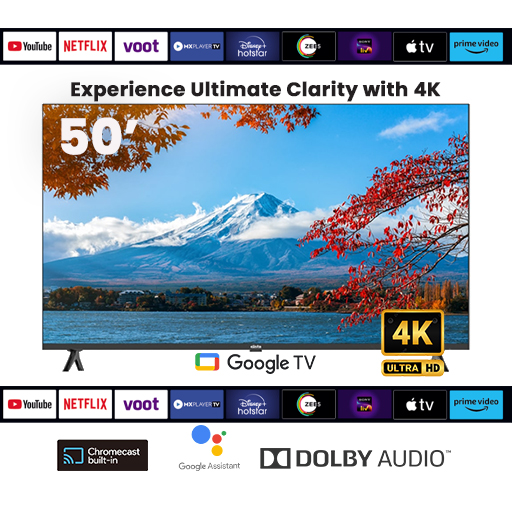 GOOGLE TV 50'