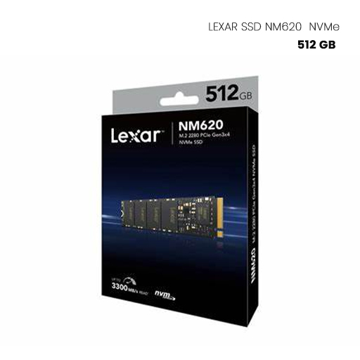 LEXAR SSD NM620 512GB NVMe