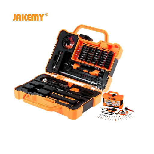 AKEMY JM-8139 Multi-functional CR-V Driver Household Hand Tool Screwdriver Tool Box